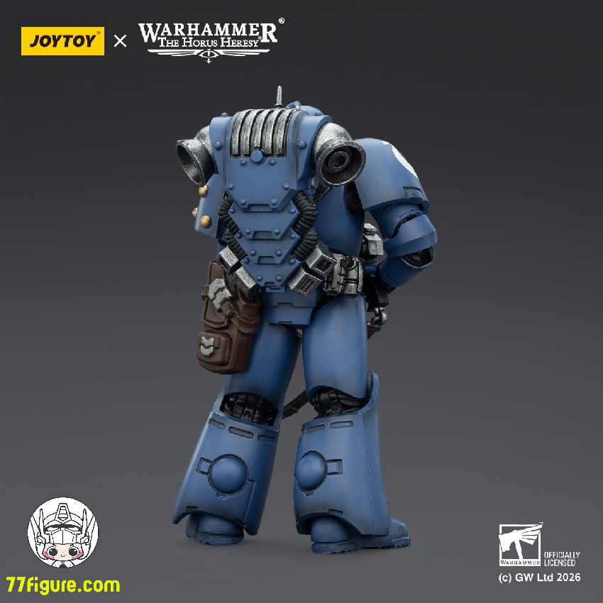 【品切れ】ジョイトイ JoyToy Source 1/18 『ウォーハンマー ホルスの異端』ウルトラマリーンズ MKVI タクティカル レジオナリー 塗装済み可動フィギュア