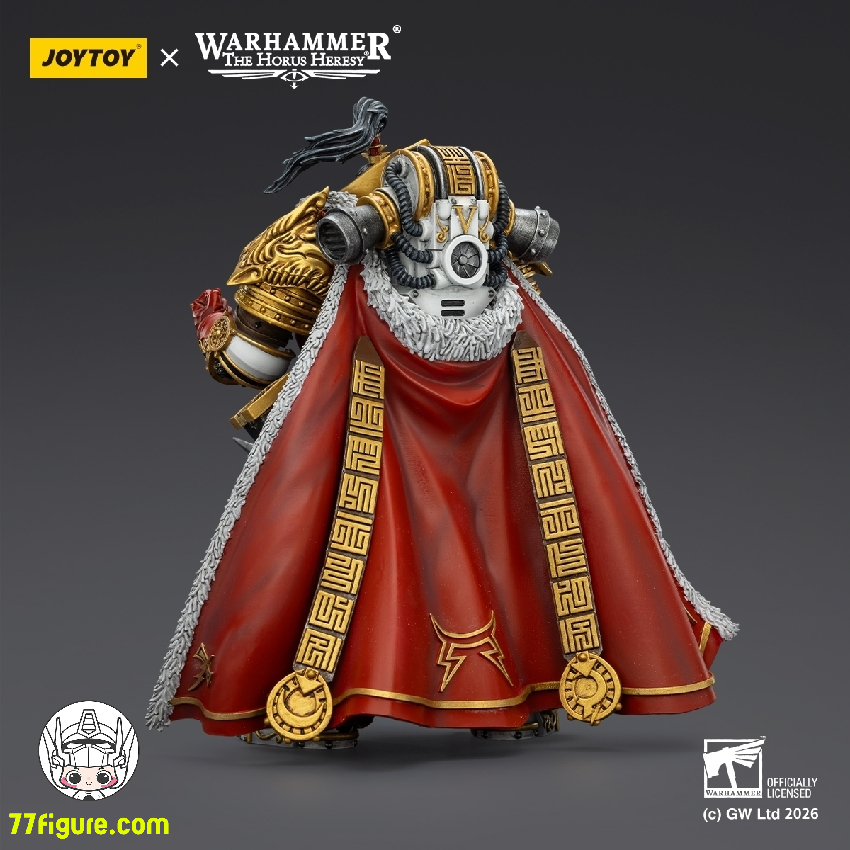 【品切れ】ジョイトイ JoyToy Source 1/18 『ウォーハンマー ホルスの異端』ホワイト スカーズ ジャガタイ カーン 第5軍団総主長 塗装済み可動フィギュア