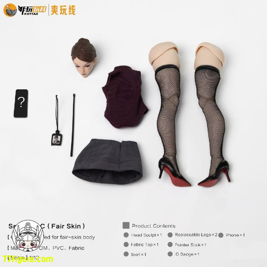 【予約商品】Nottaa Collection 1/12 セリナ DLC アクセサリーパック 白い肌Ver.