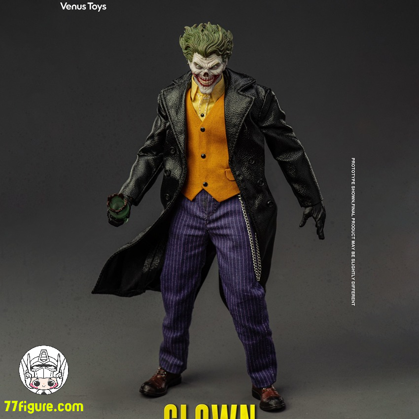Venus Toys 1/12『ザ・クラウン』塗装済み可動フィギュア