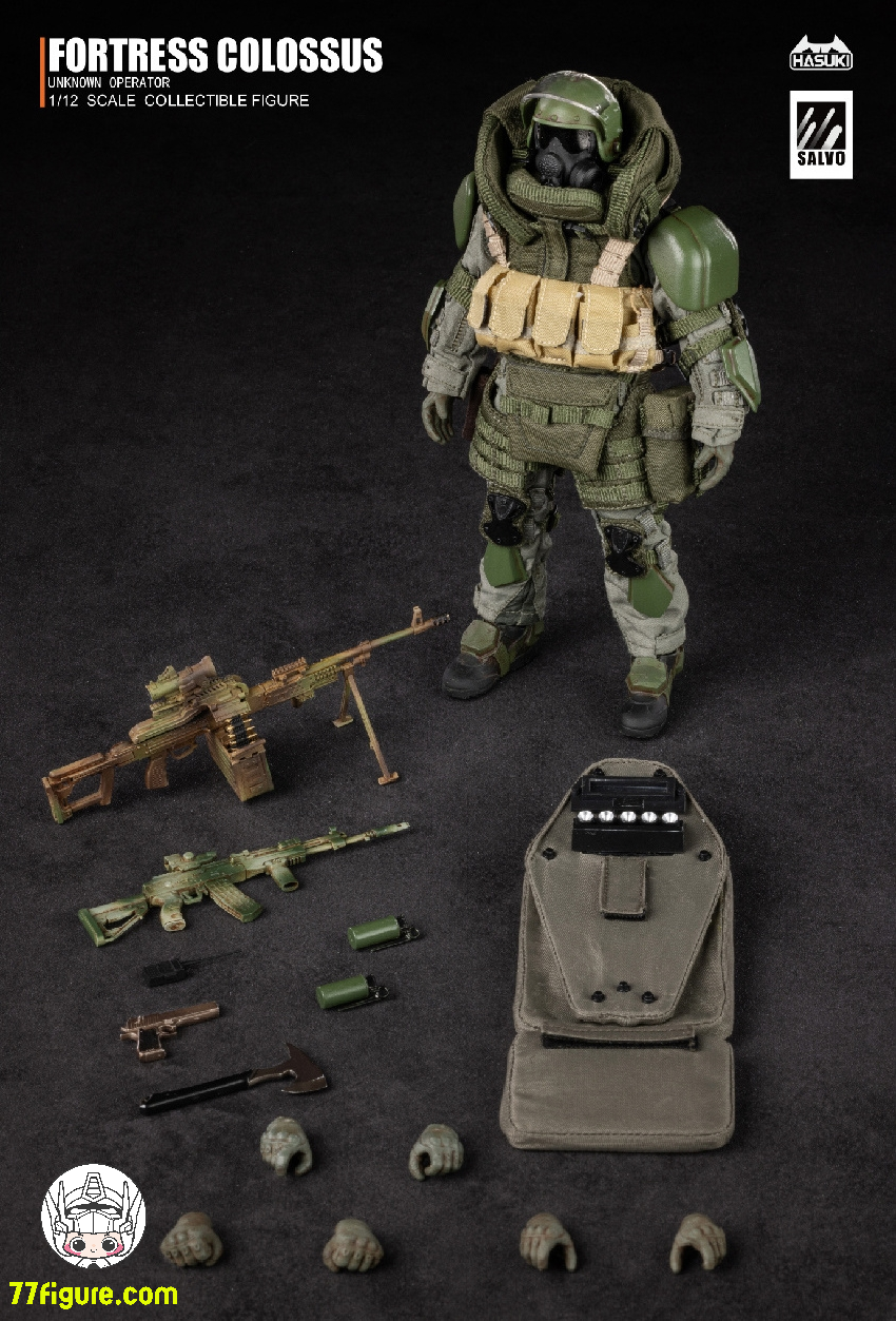 HASUKI 1/12 SA-02 「SALVO」ブラックオプス フォートレス・コロッサス HASUKI 1/12 SA-02 「SALVO」ブラックオプス フォートレス・コロッサス