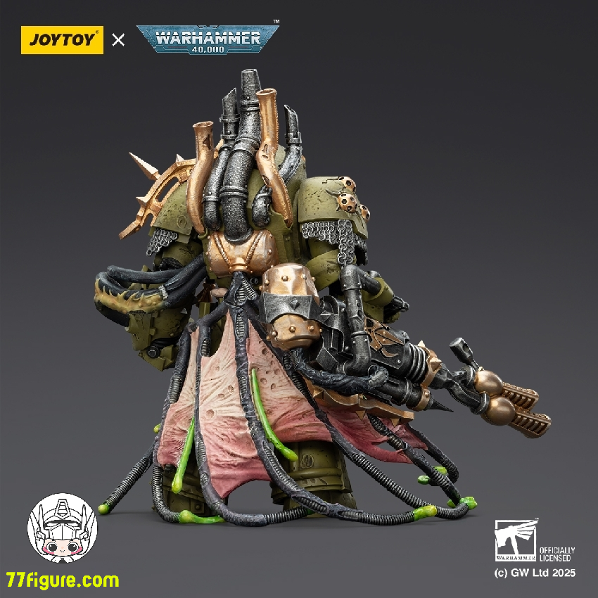 【予約商品】ジョイトイ JoyToy Source 1/18 『ウォーハンマー40K』デスガード ロードのヴィラレンス パワーフィストとツイン プレイグ スピューア付き 塗装済み可動フィギュア