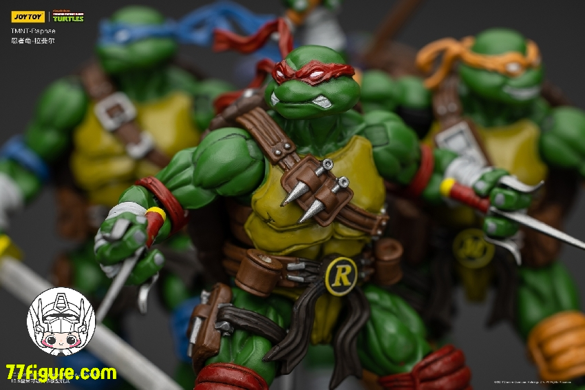 JoyToy 1/18 ティーンエイジ  ミュータント ニンジャ タートルズ 『TMNT』4体セット塗装済み可動フィギュア