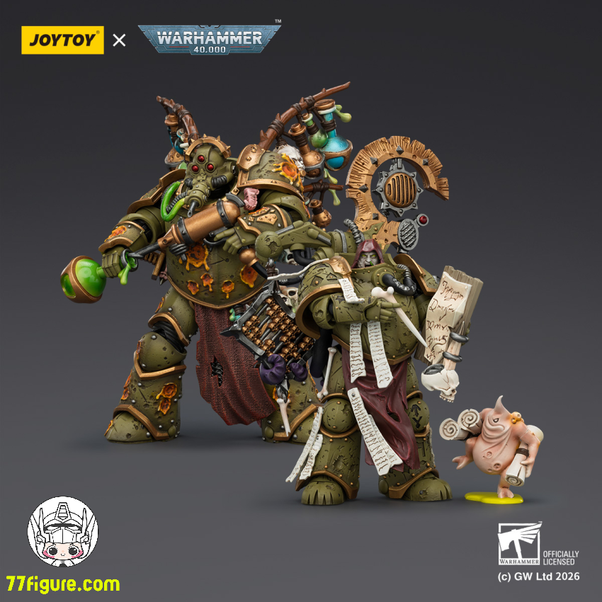 【予約商品】ジョイトイ JoyToy Source 1/18 『ウォーハンマー40K』デスガード 二体セット 塗装済み可動フィギュア