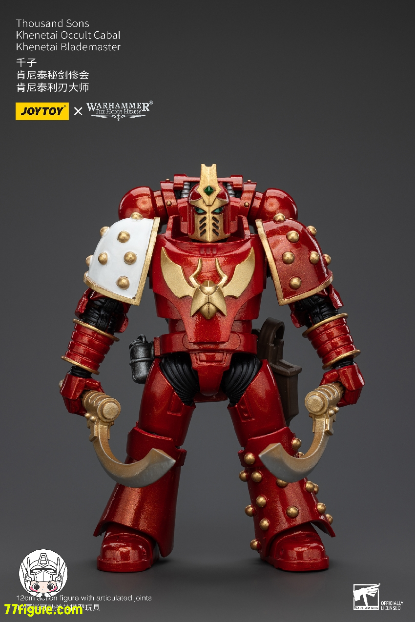 【先行販売】ジョイトイ JoyToy Source 1/18 『ウォーハンマー ホルスの異端』千子 ケネタイ・オカルト カバール ケネタイ・ブレードマスター 塗装済み可動フィギュア