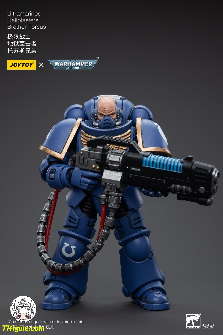 ジョイトイ JoyToy Source 1/18 『ウォーハンマー40K』ウルトラマリン ヘルブラスター ブラザー・トーサス 塗装済み可動フィギュア