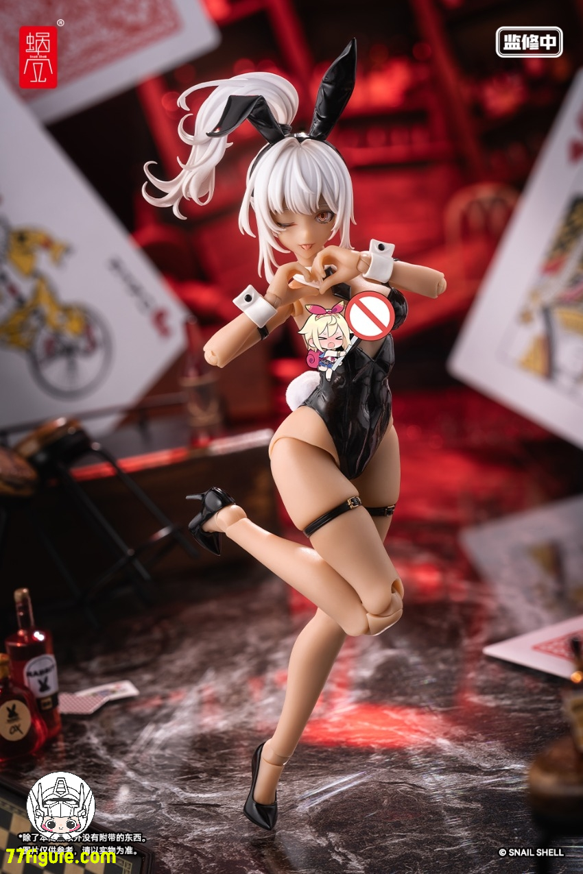蝸之殻(スネイルシェル) 1/12 RA-01B バニーガール・アイリーン 蝸之殻(スネイルシェル) 1/12 RA-01B バニーガール・アイリーン