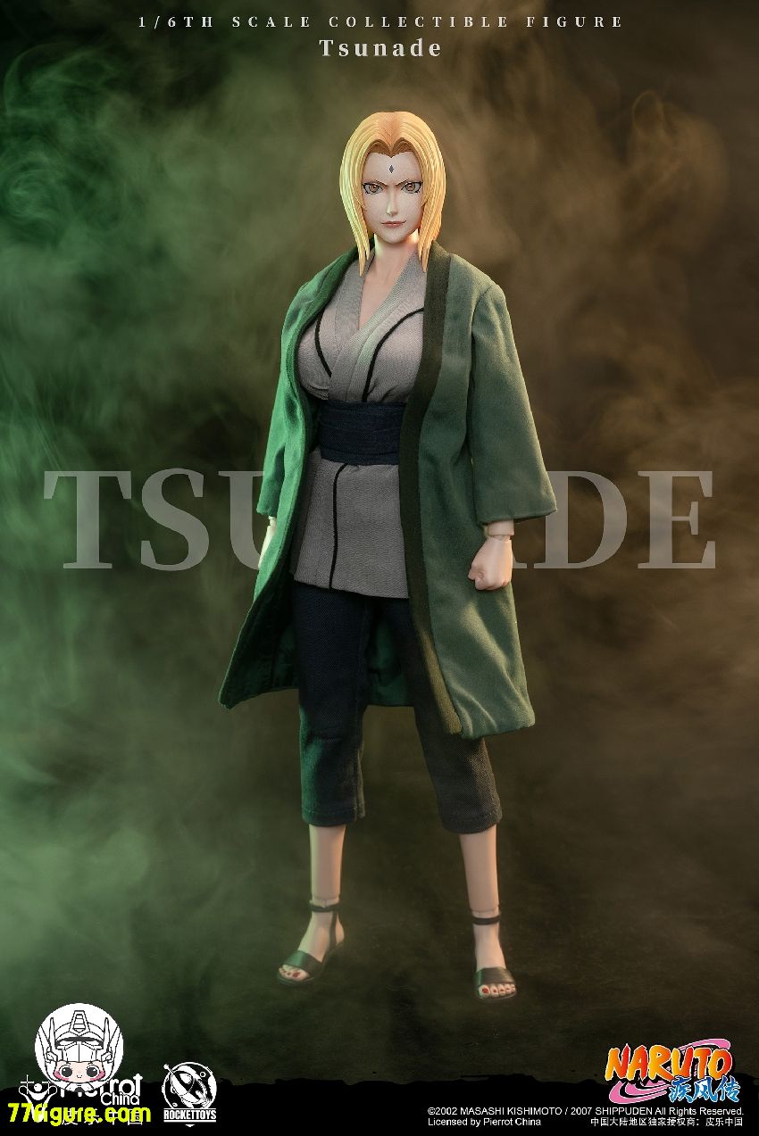 ゆうたのオジ 五代目火影 ナルト Rocket Toys 1/6 公式公認 Naruto 5代目火影 綱手塗装済み可動