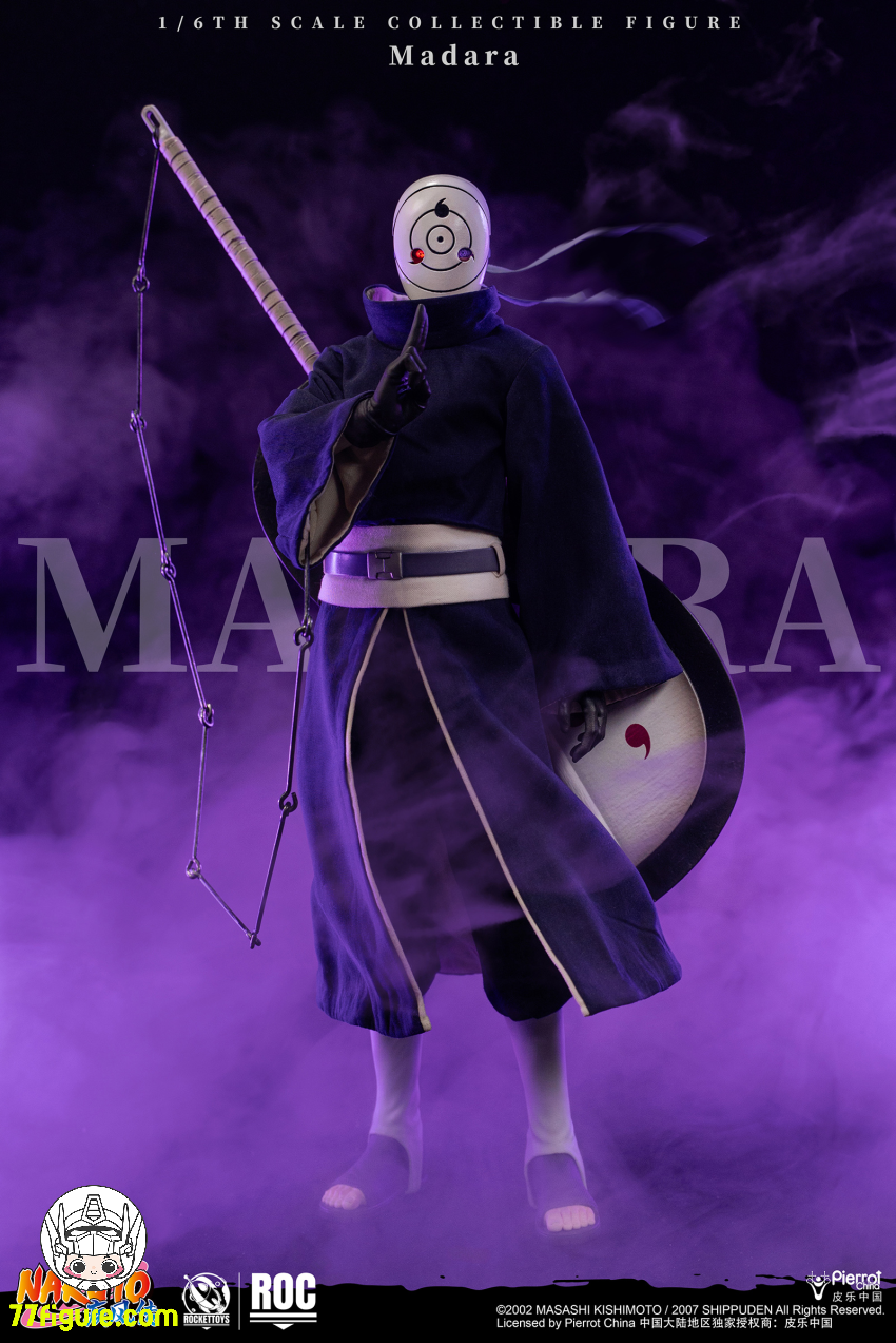 【予約商品】Rocket Toys 1/6 公式公認 『NARUTO -ナルト-』 うちは マダラ 塗装済み可動フィギュア