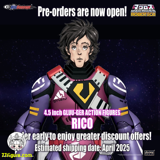 【予約商品】Kitzconcept『超時空要塞マクロス』グルー・ギル（リコ） 塗装済み可動フィギュア