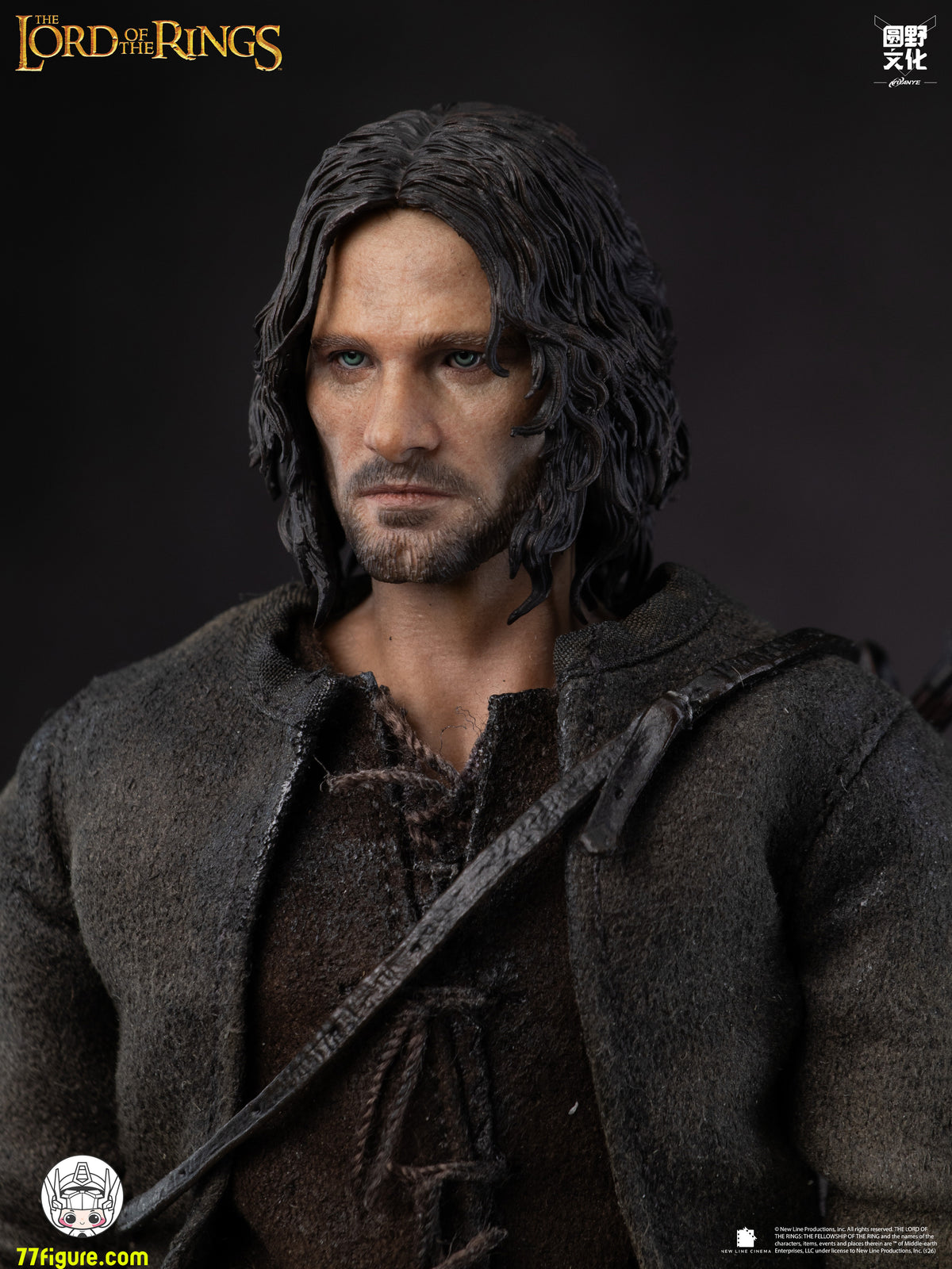 【予約商品】Round Culture X Nottaa Collection 1/12 『ロード・オブ・ザ・リング／二つの塔』 アラゴルン コレクターズ版 塗装済み可動フィギュア