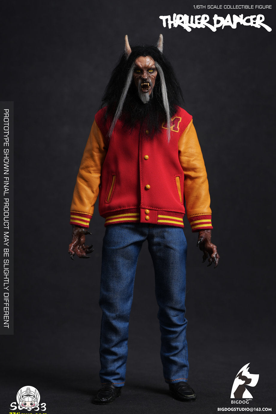 【予約商品】BIGDOG STUDIO 1/6 スリリング・ウェアウルフ 塗装済み可動フィギュア