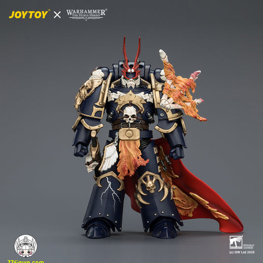 【予約商品】ジョイトイ JoyToy Source 1/18『ウォーハンマー ホルスの異端』ナイト・ロード セヴァタール、ナイト・ロード第一連長 群鴉の王子 塗装済み可動フィギュア