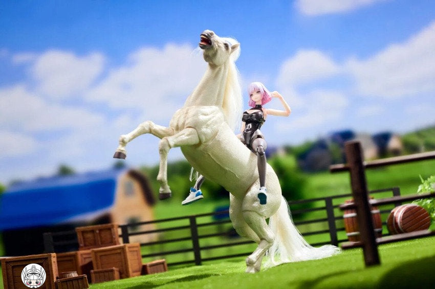 【予約商品】Otherwhere 1/12 千里馬 ホワイトバージョン 塗装済み可動フィギュア