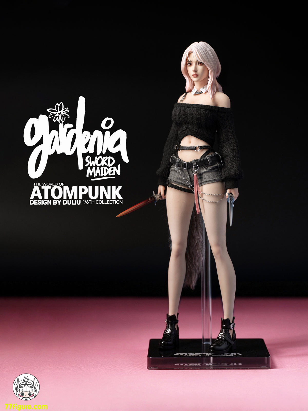 Atompunk Studio 1/6 ソードメイデン ガーデニア β 塗装済み可動フィギュア