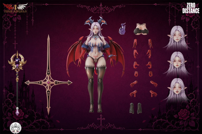 【予約商品】Zero Distance 1/12 Lucifer 豪華版 塗装済み可動フィギュア