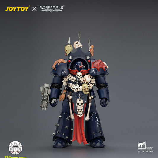 【予約商品】ジョイトイ JoyToy Source 1/18『ウォーハンマー ホルスの異端』ナイト・ロード レギオン・プラエトル タルタロス型ターミネーターアーマー仕様 塗装済み可動フィギュア