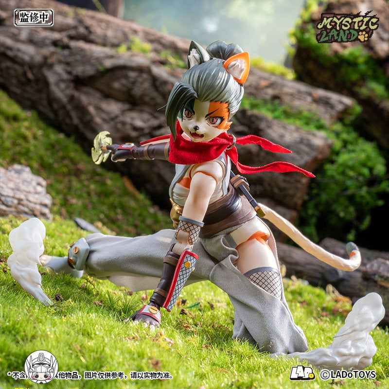 【予約商品】LADoTOYS 1/12 魔法大陸 トニア ティグリス ニンジャ Ver. 塗装済み可動フィギュア