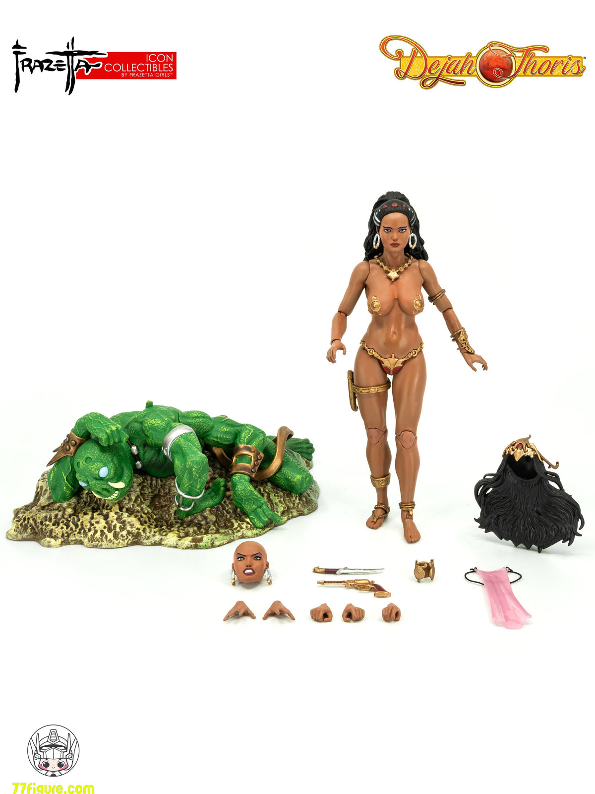 【予約商品】Frazetta Girls 1/12 火星のプリンセス デジャー・ソリス 塗装済み可動フィギュア