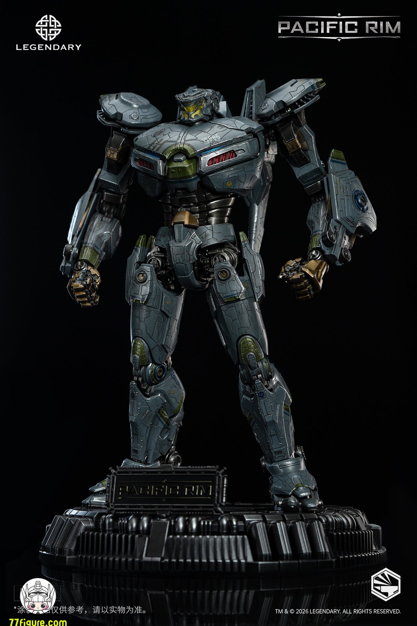 【予約商品】HeavyMecha パシフィック・リム ストライカー・エウレカ 塗装済み可動フィギュア