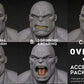 【予約商品】MODARC Studio 1/12 スーパーバルキー 男性ボディ グレースキンVer. 塗装済み可動フィギュア