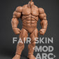 【予約商品】MODARC Studio 1/12 スーパーバルキー 男性ボディ フェアスキンVer. 塗装済み可動フィギュア