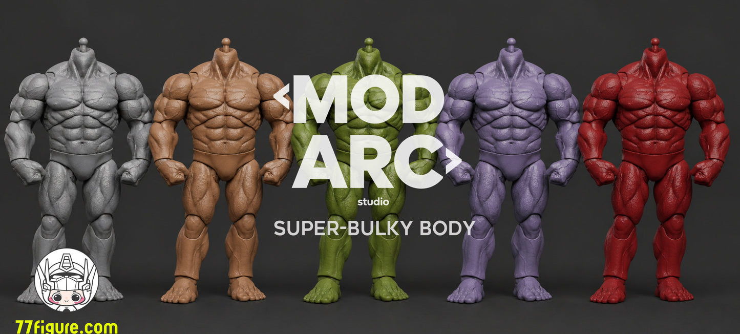 【予約商品】MODARC Studio 1/12 スーパーバルキー 男性ボディ フェアスキンVer. 塗装済み可動フィギュア