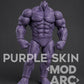【予約商品】MODARC Studio 1/12 スーパーバルキー 男性ボディ パープルスキンVer. 塗装済み可動フィギュア