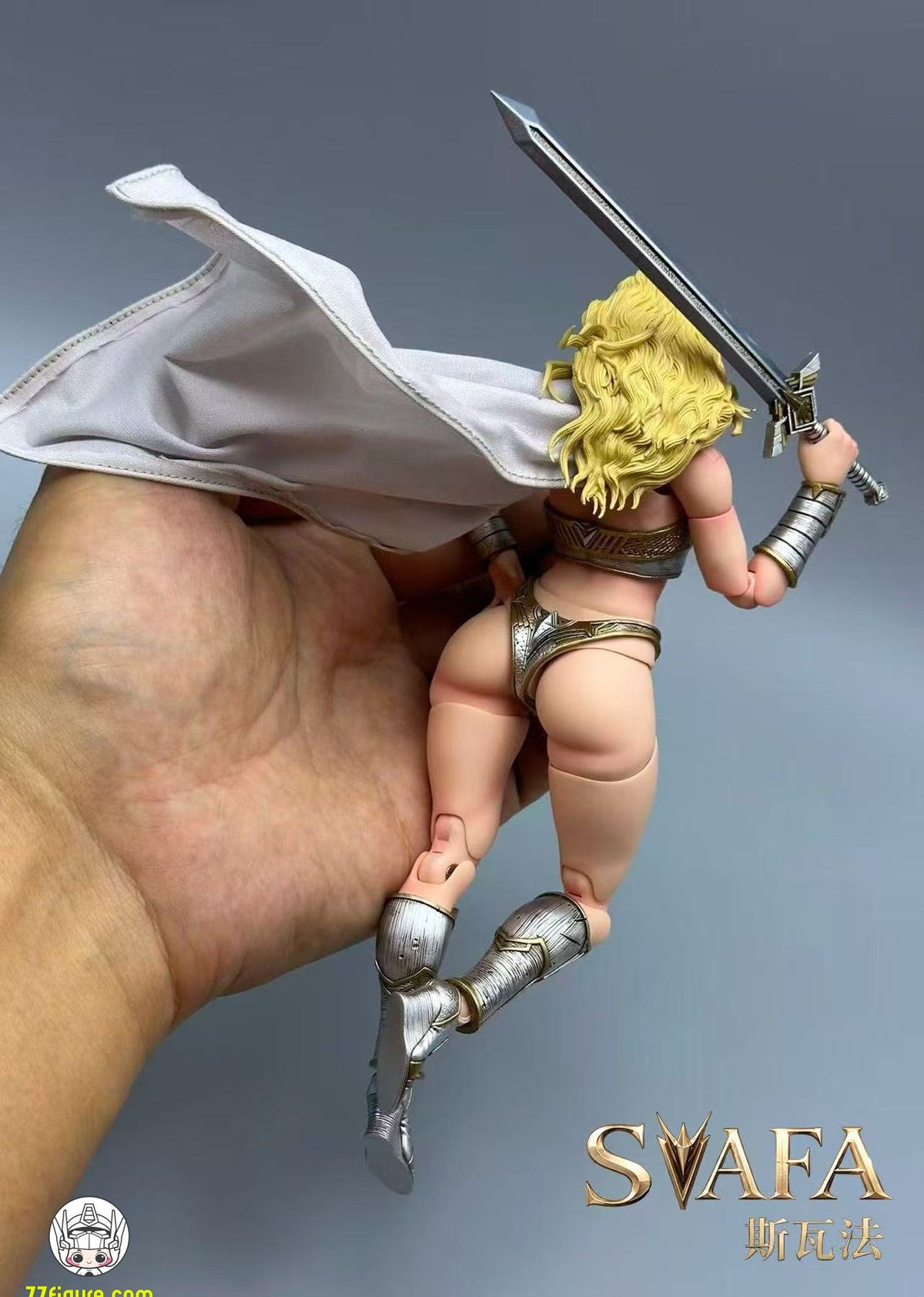 【予約商品】Fury Toys 1/12 FSV01 ノーザン・ヴァルキリー スヴァファ ホワイトスキン ゴールデンアーマーVer. 塗装済み可動フィギュア