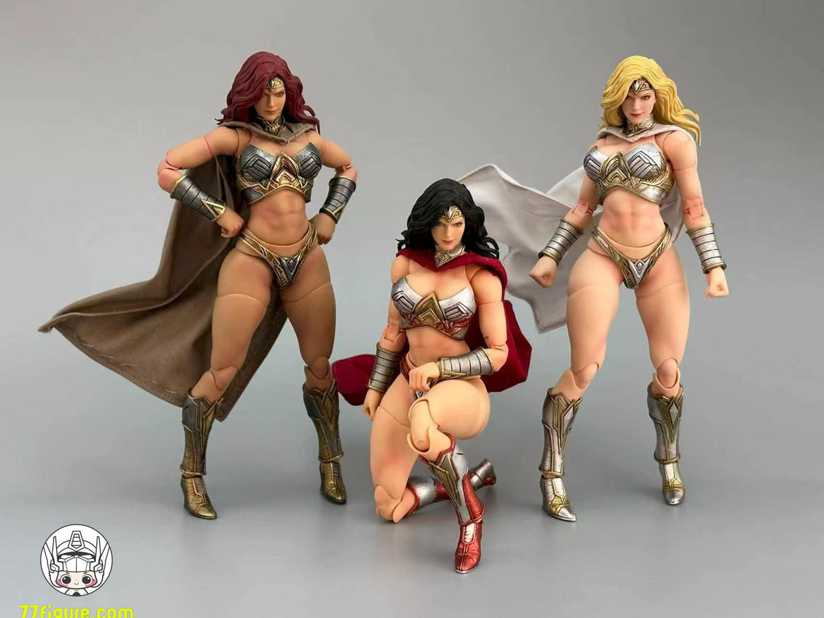 【予約商品】Fury Toys 1/12 FSV02 ノーザン・ヴァルキリー スヴァファ イエロースキン レッドアーマーVer. 塗装済み可動フィギュア