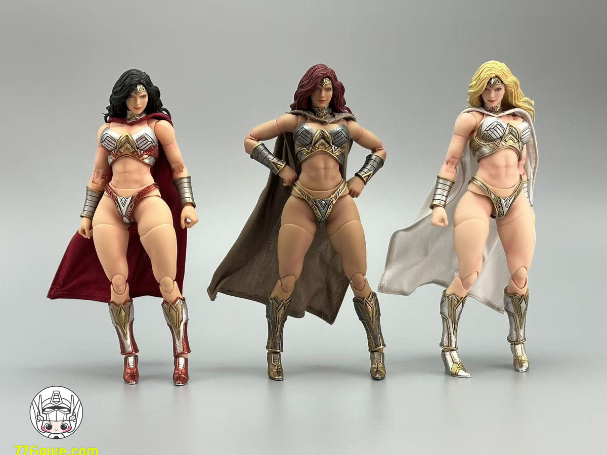 【予約商品】Fury Toys 1/12 FSV02 ノーザン・ヴァルキリー スヴァファ イエロースキン レッドアーマーVer. 塗装済み可動フィギュア