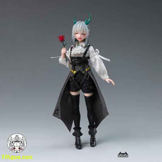 【先行販売】HASUKI 1/12 PA008 「Pocket Art」薔薇騎士 グロリア 塗装済み可動フィギュア