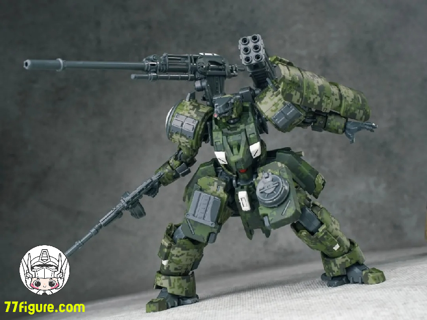 酋長大陸 1/44 超動騎兵 バスターモード ザロフ デジタル迷彩ver. プラモデル