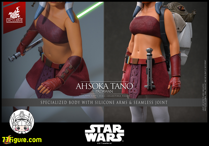【予約受付終了】Hot Toys 1/6 TMS170 スター・ウォーズ：クローン・ウォーズ™ アソーカ・タノ 限定版 塗装済み可動フィギュア
