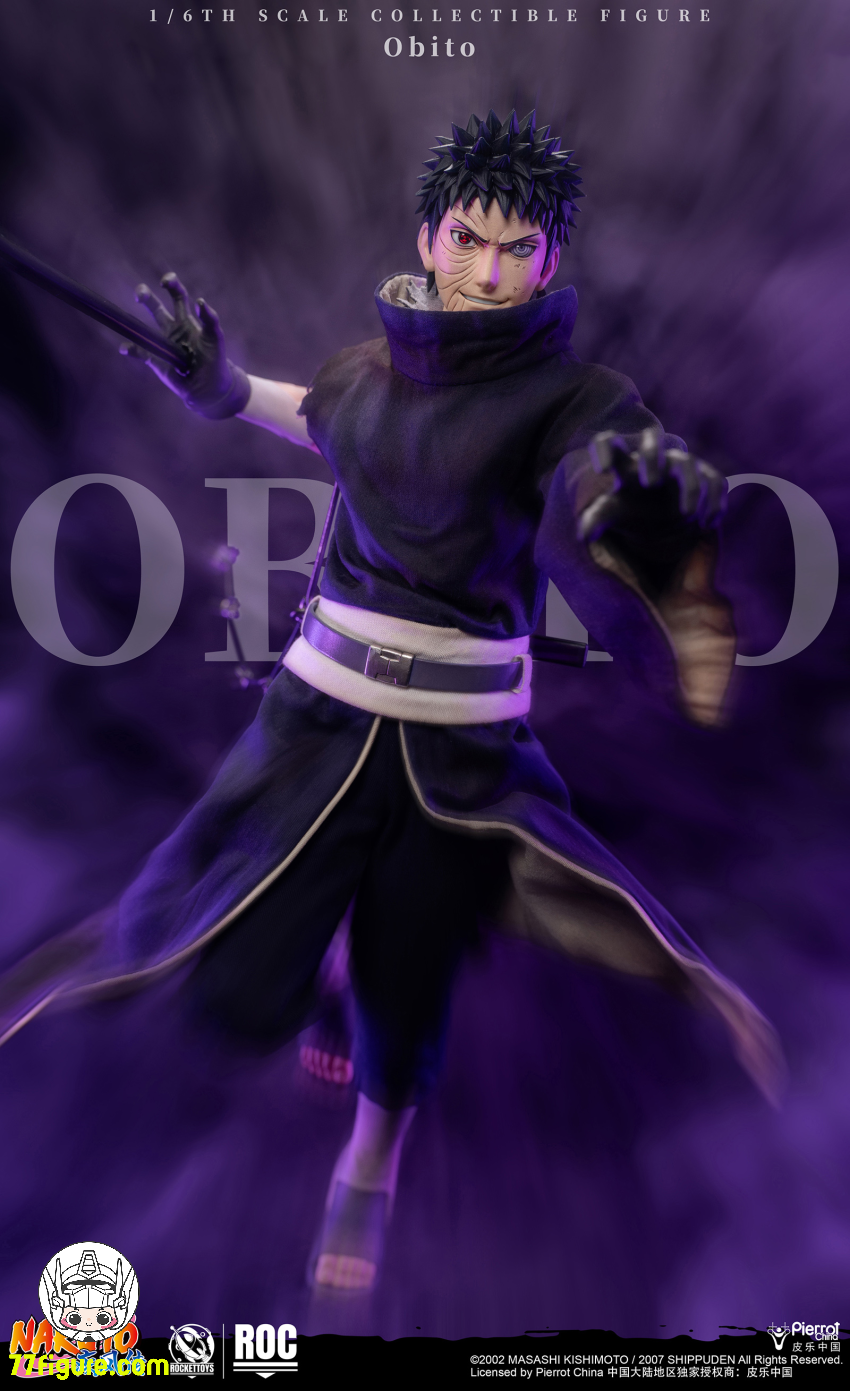 【予約商品】Rocket Toys 1/6 公式公認 『NARUTO -ナルト-』 うちは オビト 塗装済み可動フィギュア