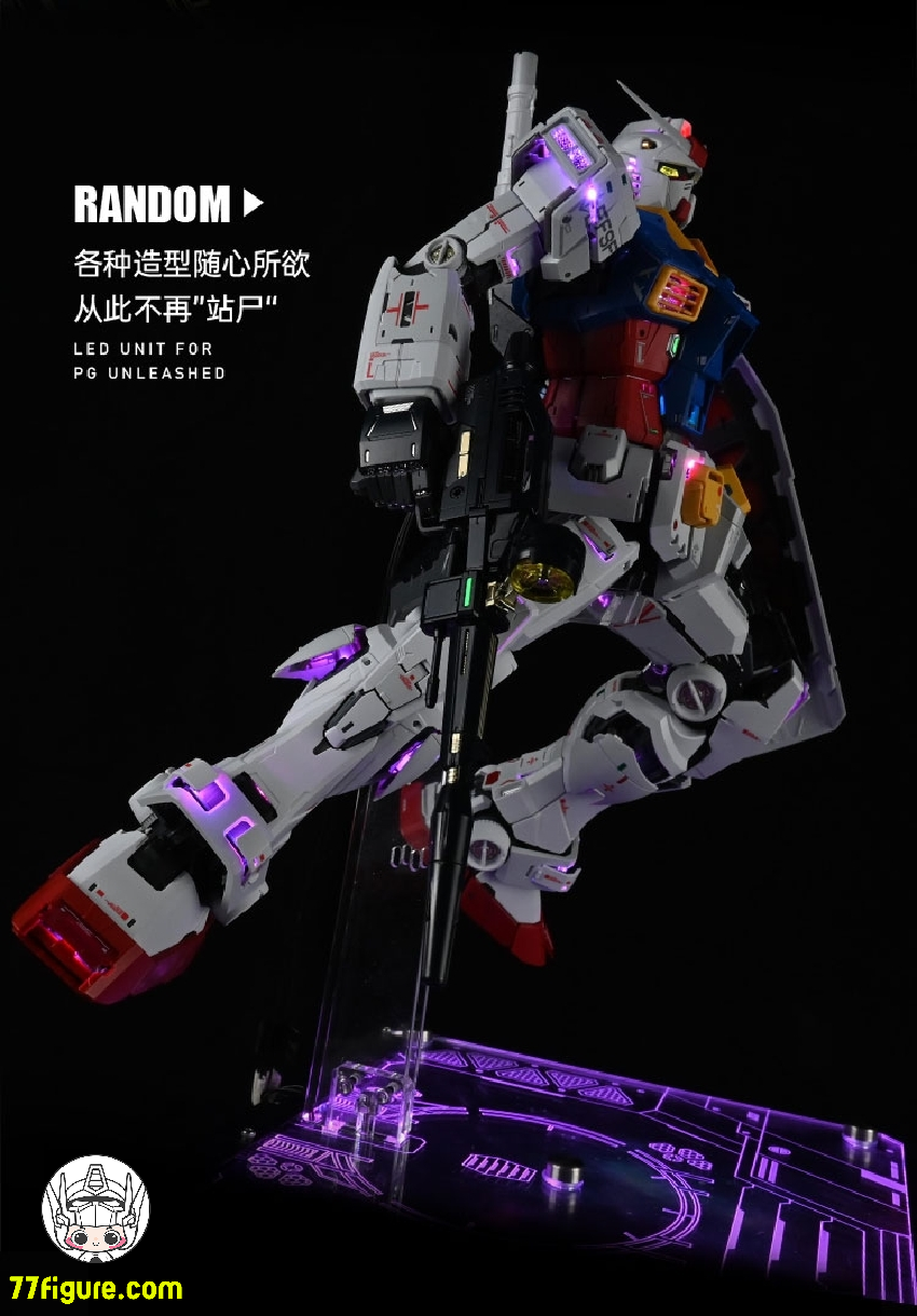 【先行販売】Unicorn Art 1/60 PG UNLEASHED RX-78-2 ガンダム用 LEDユニット デラックス版