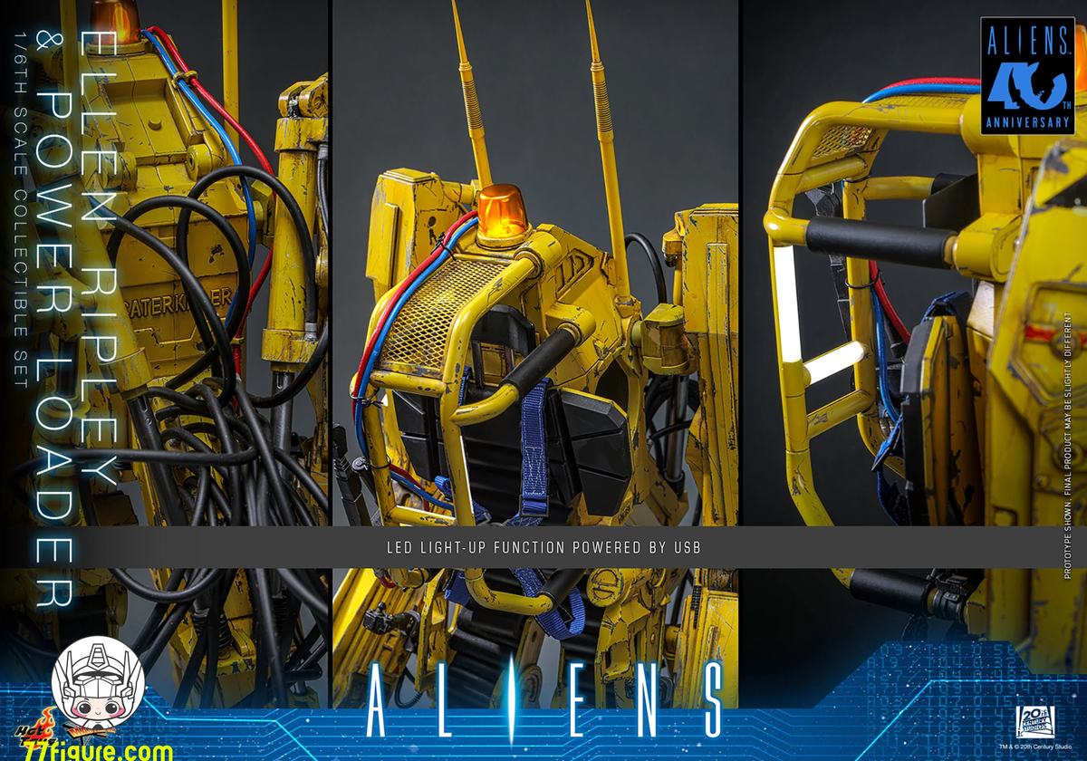 【予約商品】Hot Toys 1/6 MMS923『エイリアン2』エレン・リプリー＆パワーローダー セット 塗装済み可動フィギュア