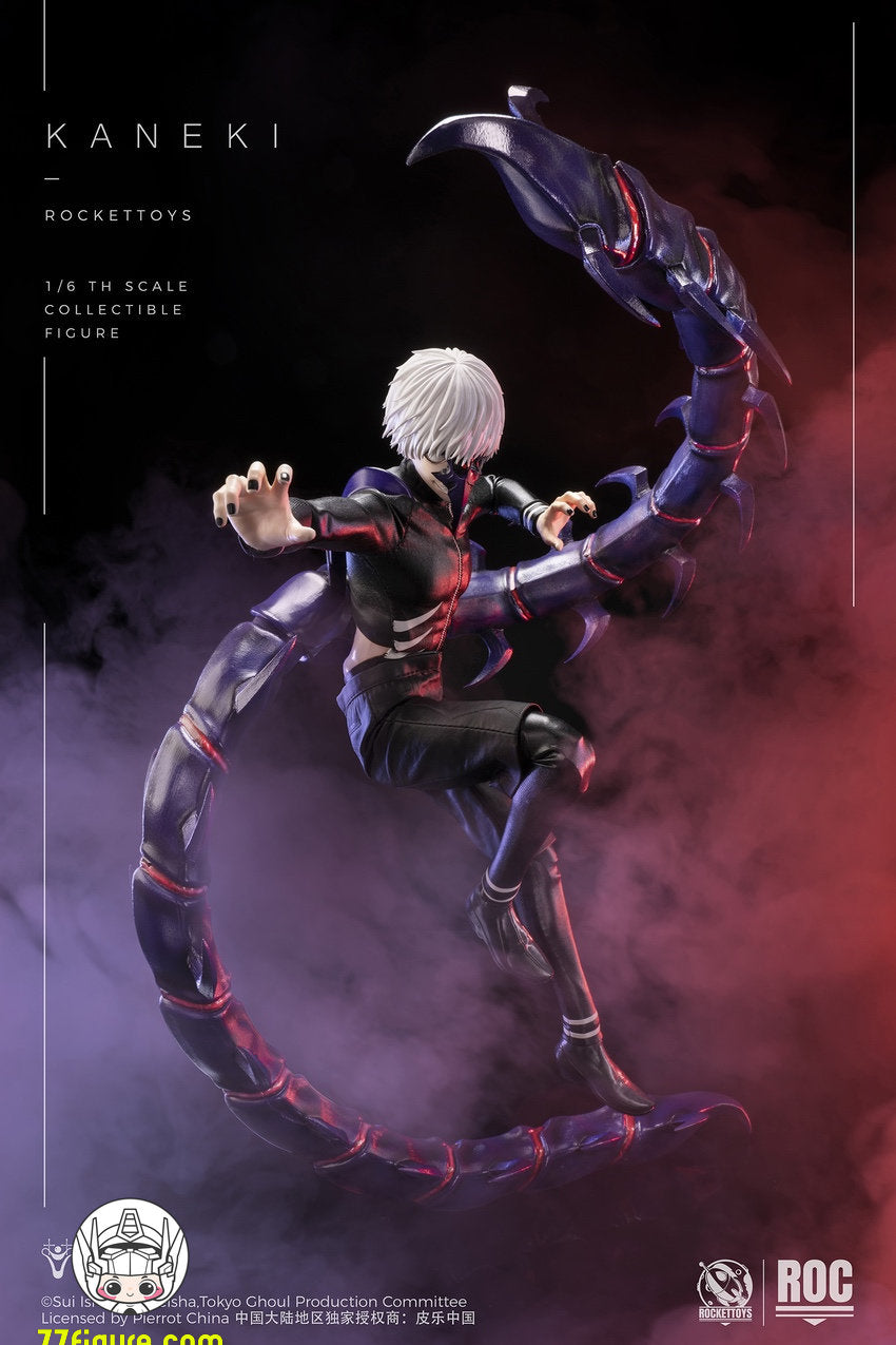 【予約商品】Rocket Toys 1/6『東京喰種トーキョーグール』金木研 戦闘服Ver. 塗装済み可動フィギュア