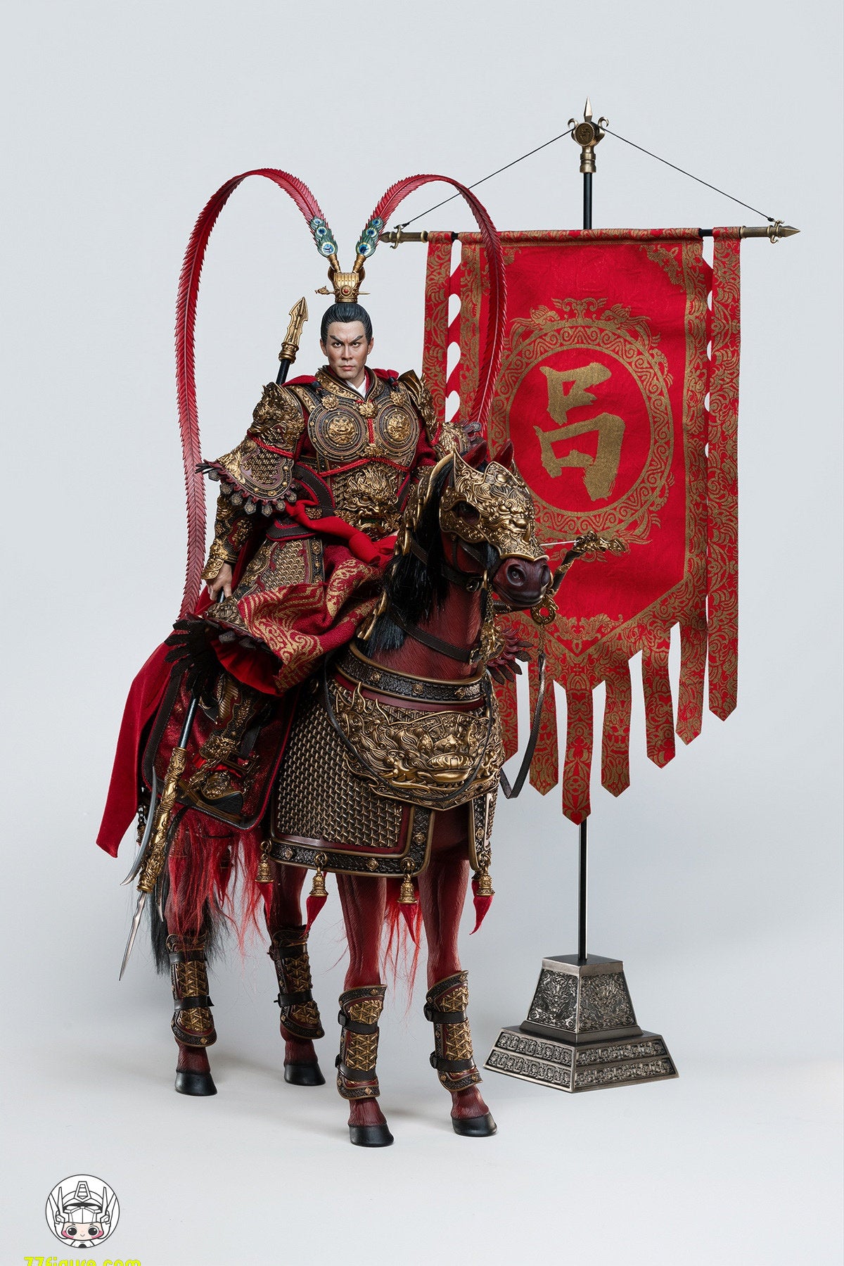 【予約商品】FZ Art Studio 1/6 飛将 呂布（写実ヘッド）豪華版 塗装済み可動フィギュア