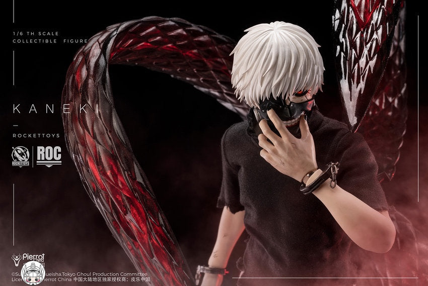 【予約商品】Rocket Toys 1/6『東京喰種トーキョーグール』金木研 覚醒Ver. 塗装済み可動フィギュア