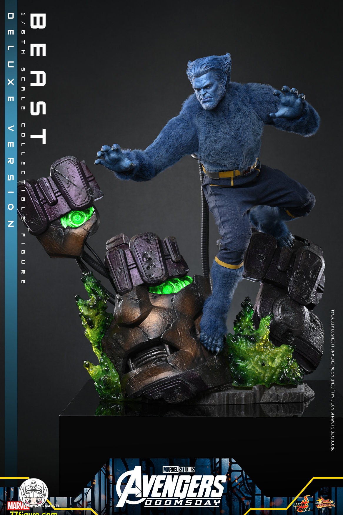 【予約商品】Hot Toys 1/6 アベンジャーズ：ドゥームズデイ ビースト 豪華版 塗装済み可動フィギュア