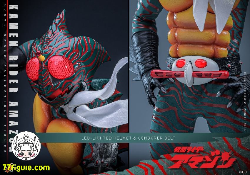 【予約商品】Hot Toys 1/6 TMS184 仮面ライダー アマゾン 塗装済み可動フィギュア