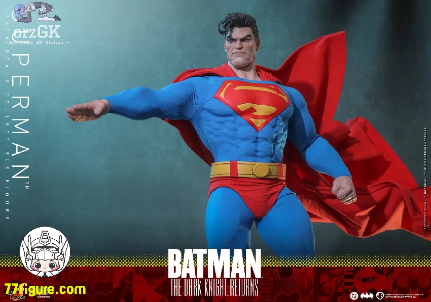【予約商品】Hot Toys 1/6 CMS032『バットマン：ダークナイト・リターンズ』スーパーマン ダブルヘッド Ver. 塗装済み可動フィギュア