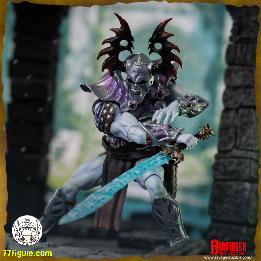 Harvinger Studios 1/12 サヴェッジ・クルーシブル 不死のナラカ 塗装済み可動フィギュア