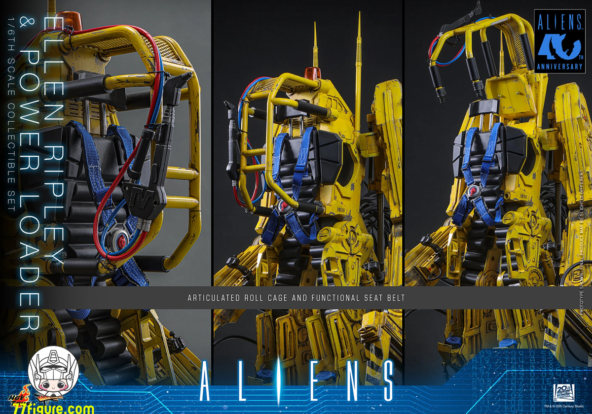 【予約商品】Hot Toys 1/6 MMS923『エイリアン2』エレン・リプリー＆パワーローダー セット 塗装済み可動フィギュア