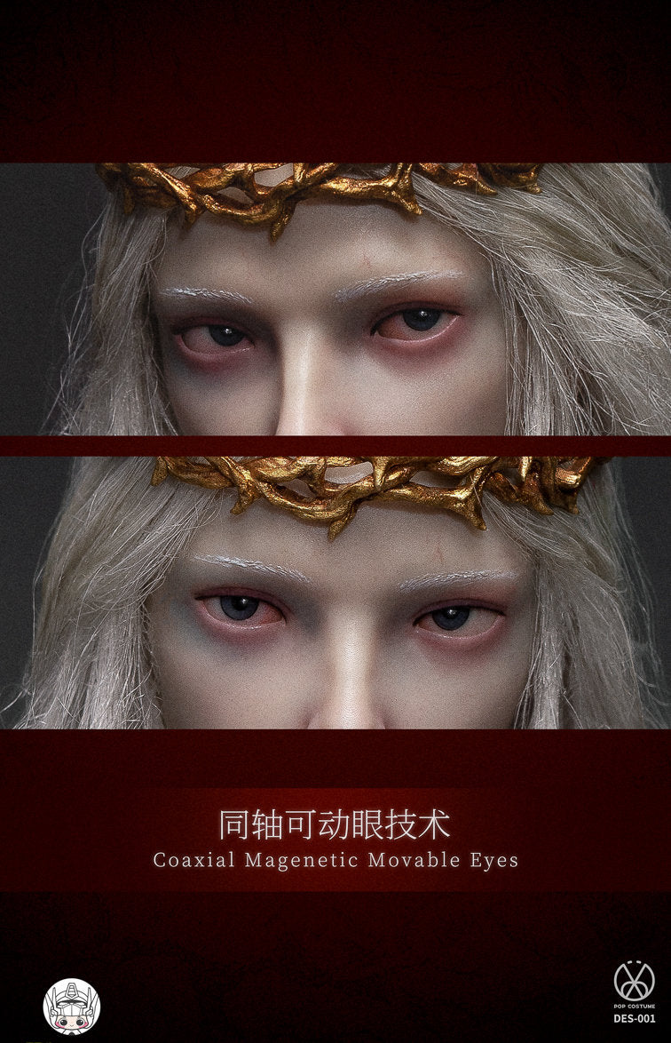 【予約商品】POP COSTUME 1/6 薔薇の騎士 荊棘の王冠 DES-001 塗装済み可動フィギュア