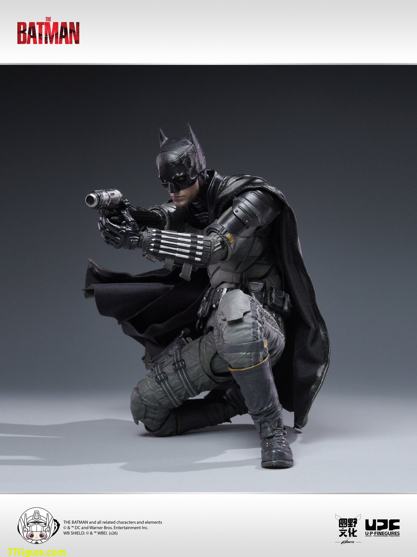 【予約商品】UPFinegures 1/12『ザ・バットマン』2022 バットマン 塗装済み可動フィギュア