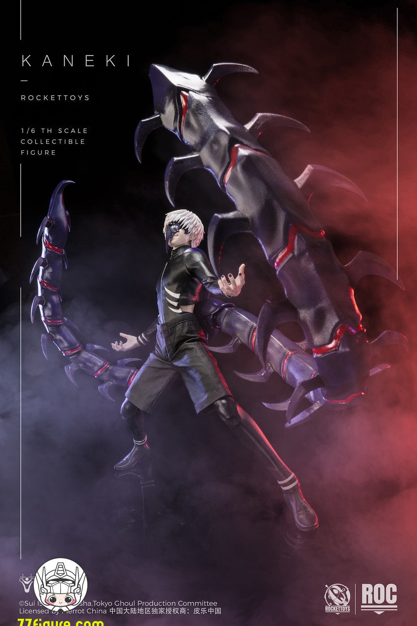 【予約商品】Rocket Toys 1/6『東京喰種トーキョーグール』金木研 戦闘服Ver. 塗装済み可動フィギュア