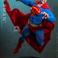 【予約商品】Hot Toys 1/6 CMS032『バットマン：ダークナイト・リターンズ』スーパーマン ダブルヘッド Ver. 塗装済み可動フィギュア