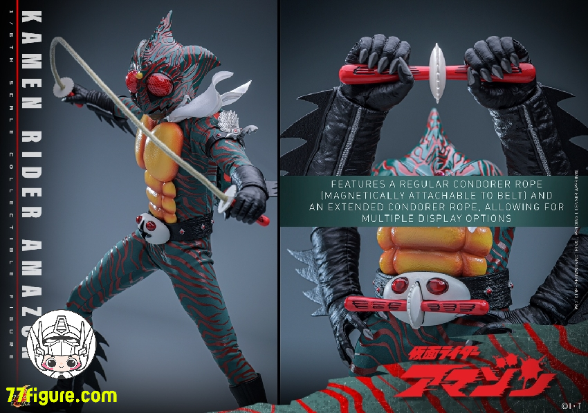【予約商品】Hot Toys 1/6 TMS184 仮面ライダー アマゾン 塗装済み可動フィギュア